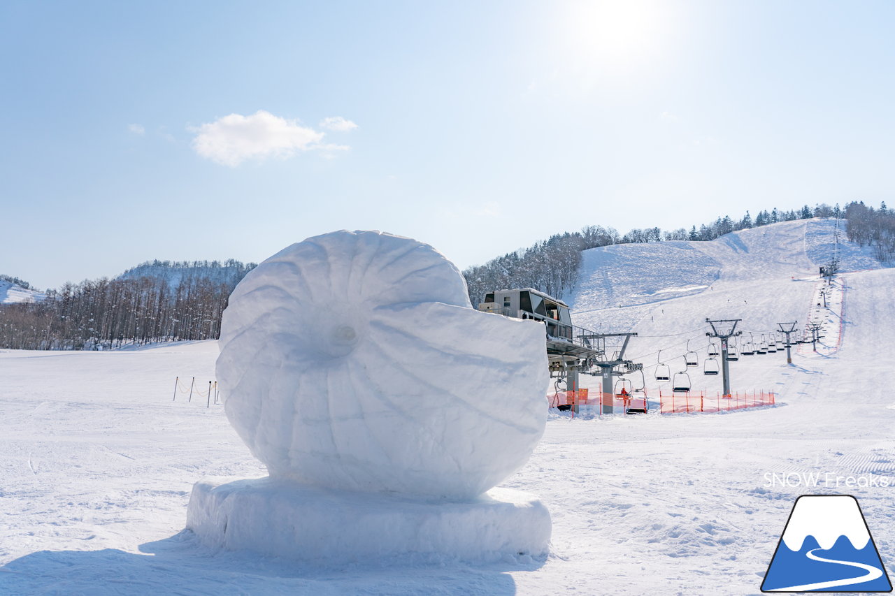 桂沢国設スキー場｜連日の冷え込みで雪質はドライ！美しく漂う綺麗な雪煙で遊んでみましょう♪
